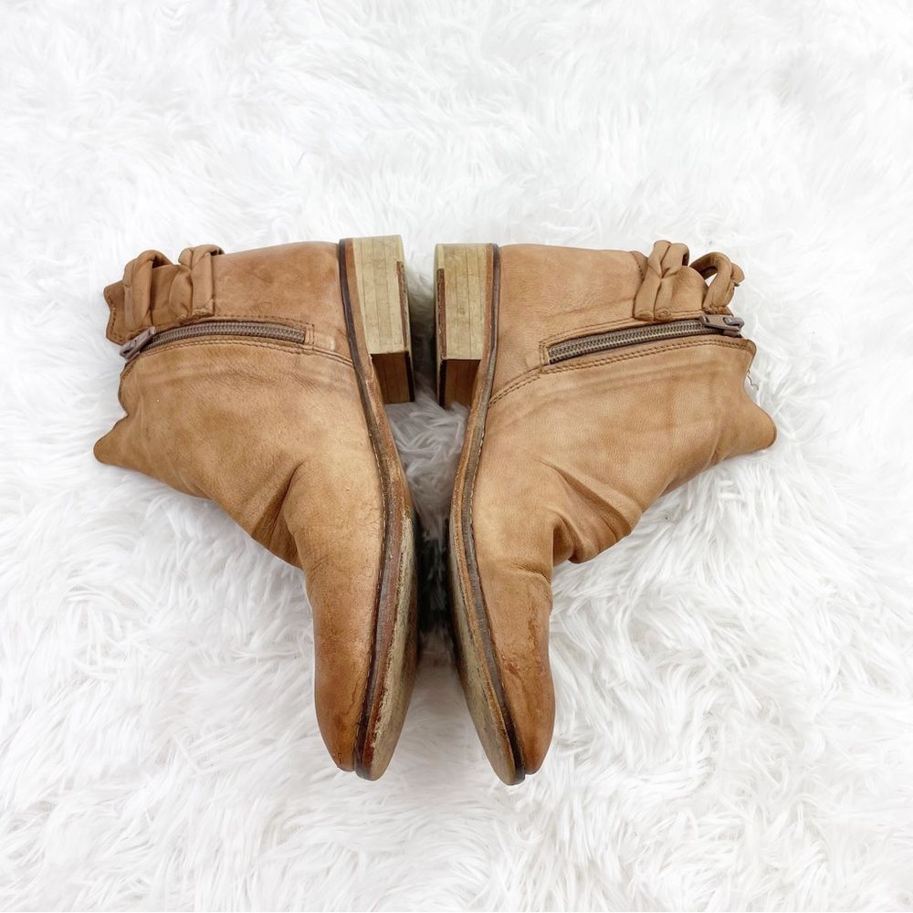 Free People Landslide Braided Leather Ankle Booties - Picture 7 of 12
